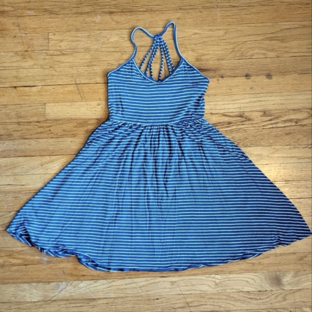 Striped Skater Dress